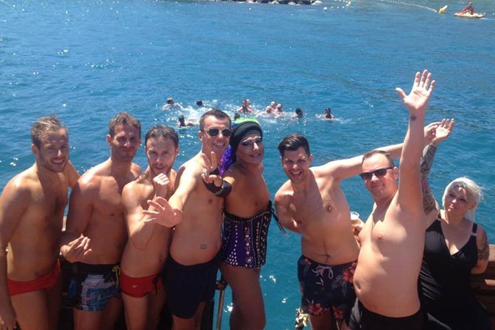 Bottoms Up Gay & Lesbian Pirate Boat Party 12 July 2017