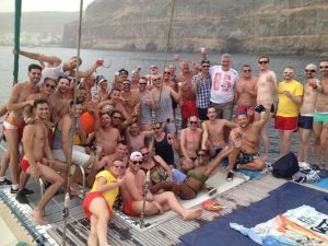 Bottoms Up Gay Boat Party Catamaran