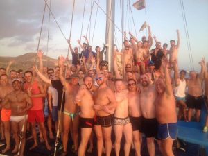 Winter Pride at Bottoms Up Gay Boat Party November 2017