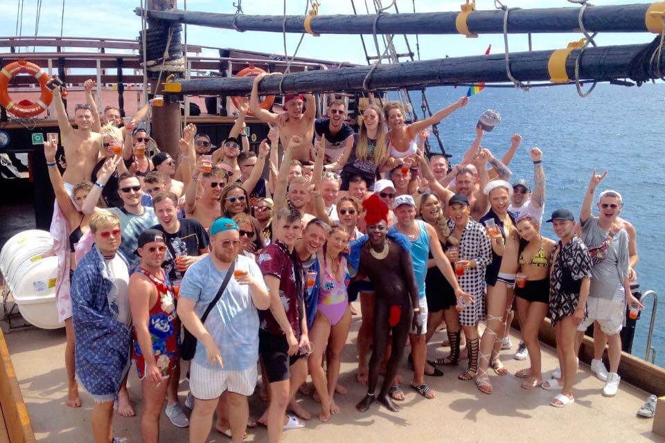 Bottoms Up Gay Boat Party Gay Pride May 2018