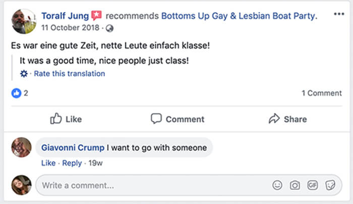 Gay einfach User Account