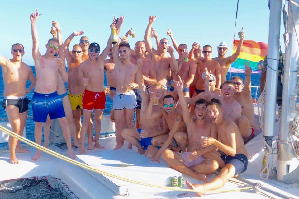 Bottoms Up Gay Boat Party July 2019