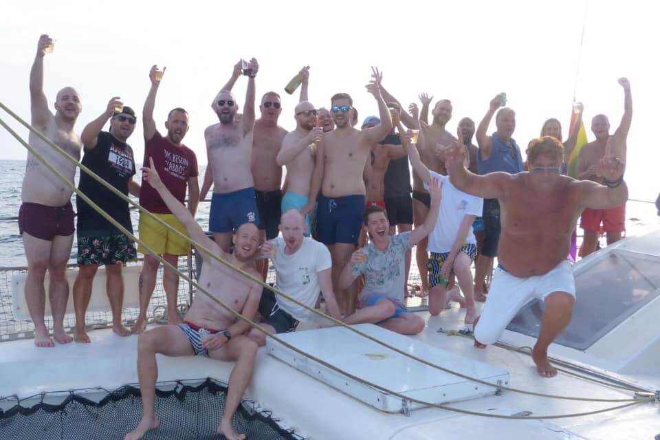 Bottoms Up Gay Boat Party August 2019