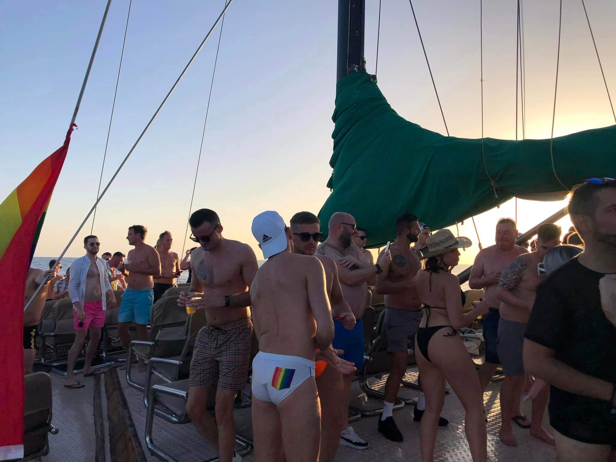 Bottoms Up Gay Boat Party 15